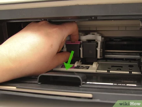 Remove Cartridge from HP Printer